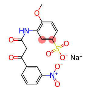 sodium 4-methoxy-3-[[3-(3-nitrophenyl)-1,3-dioxopropyl]amino]benzenesulphonate