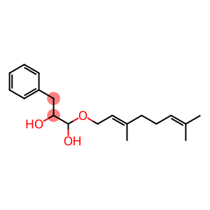 1-[(3,7-Dimethyl-2,6-octadienyl)oxy]-3-phenyl-1,2-propanediol