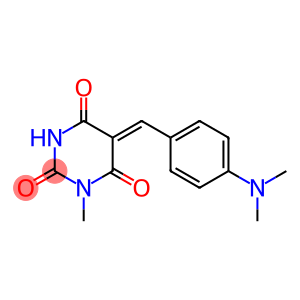 5-[[4-(dimethylamino)phenyl]methylene]-1-methylbarbituric acid