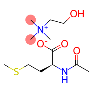 2-hydroxyethyl(trimethyl)ammonium N-acetyl-L-methionate