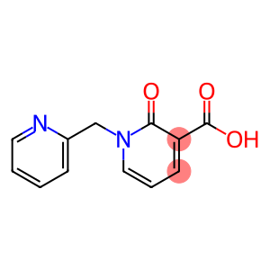 2-oxo-1-(pyridin-2-ylmethyl)-1,2-dihydropyridine-3-carboxylic acid