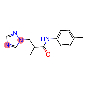 2-methyl-N-(4-methylphenyl)-3-(1H-1,2,4-triazol-1-yl)propanamide