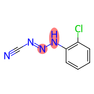 3-(2-chlorophenyl)-1-triazene-1-carbonitrile