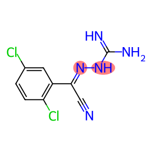 3-[cyano(2,5-dichlorophenyl)methylene]carbazamidine