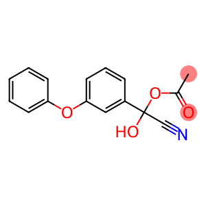 alpha-cyano-alpha-hydroxy-3-phenoxybenzyl acetate