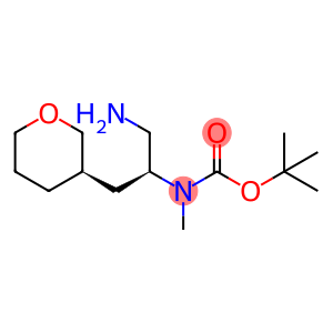 CarbaMic acid, N-[(1S)-1-(aMinoMethyl)-2-[(3R)-tetrahydro-2H-pyran-3-yl]ethyl]-N-Methyl-, 1,1-diMethylethyl ester