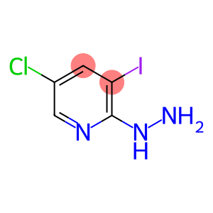 (5-氯-3-碘-2-吡啶基)肼