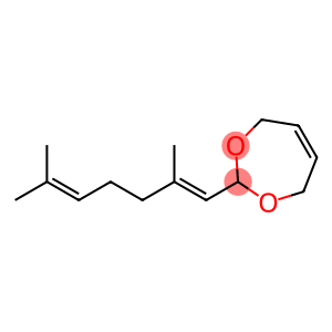 2-(2,6-dimethyl-1,5-heptadienyl)-4,7-dihydro-1,3-dioxepin