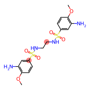 3-amino-N-[2-[(3-amino-4-methoxyphenyl)sulfonylamino]ethyl]-4-methoxybenzenesulfonamide