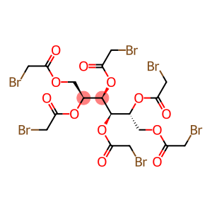 [(2S,3R,4R,5R)-2,3,4,5,6-pentakis[(2-bromoacetyl)oxy]hexyl] 2-bromoacetate