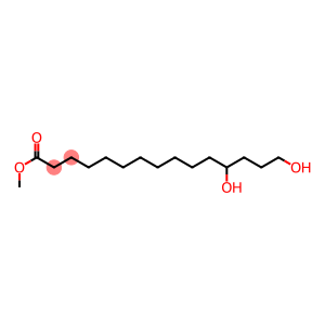 12,15-Dihydroxypentadecanoic acid methyl ester