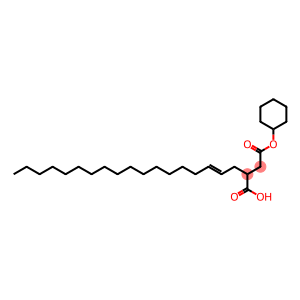 4-cyclohexyl hydrogen 2-octadecenylsuccinate