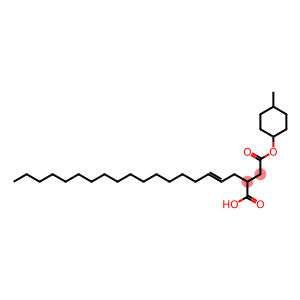 4-(4-methylcyclohexyl) hydrogen 2-octadecenylsuccinate