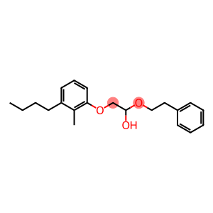 2-(butyl-2-methylphenoxy)-1-(2-phenylethoxy)ethanol