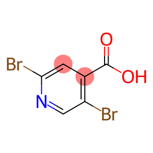 2,5-Dibromo-4-carboxylic acid pyridine