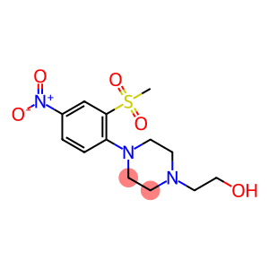 2-[4-[2-(METHYLSULFONYL)-4-NITROPHENYL]PIPERAZIN-1-YL]ETHANOL