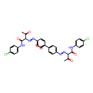 2,2'-[[1,1'-biphenyl]-4,4'-diylbis(azo)]bis[N-(4-chlorophenyl)-3-oxobutyramide]