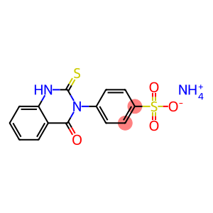 ammonium 4-(1,4-dihydro-4-oxo-2-thioxo-3(2H)-quinazolinyl)benzenesulphonate