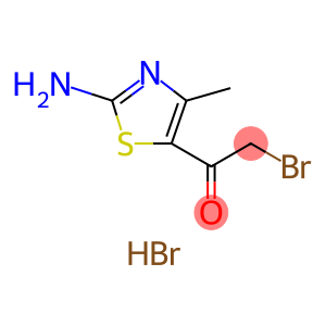 1-(2-amino-4-methylthiazol-5-yl)-2-bromoethan-1-one