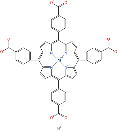 Palladium tetrakis(4-carboxyphenyl)porphyrin