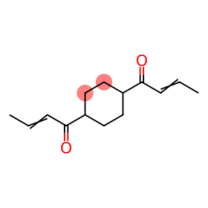 2-Buten-1-one, 1,1'-(1,4-cyclohexanediyl)bis-