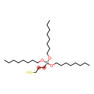 3-[tris(octyloxy)silyl]propanethiol