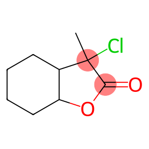 3-Chlorohexahydro-3-methyl-2(3H)-benzofuranone