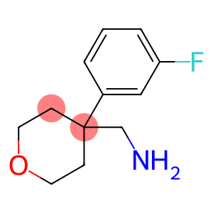 1-[4-(3-fluorophenyl)tetrahydro-2h-pyran-4-yl]methanamine