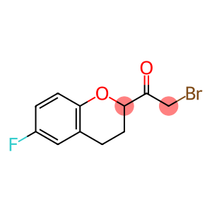 Ethanone, 2-bromo-1-(6-fluoro-3,4-dihydro-2H-1-benzopyran-2-yl)-