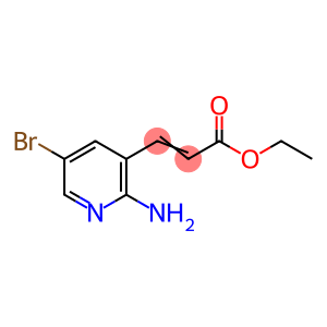 (E)-3-(2-氨基-5-溴吡啶-3--3-基)丙烯酸乙酯