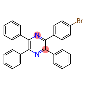 Pyrazine, 2-(4-bromophenyl)-3,5,6-triphenyl-