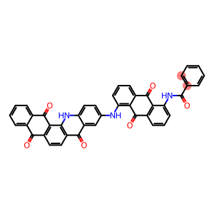 N-[9,10-dihydro-9,10-dioxo-5-[(5,8,13,14-tetrahydro-5,8,14-trioxonaphth[2,3-c]acridin-10-yl)amino]-1-anthryl]benzamide