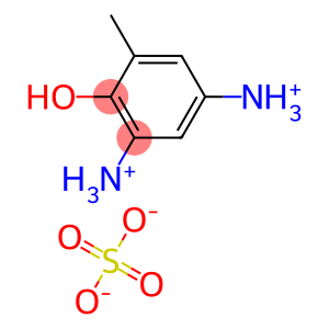 [5-ammonio-3-methyl-2-hydroxyphenyl]ammonium sulphate