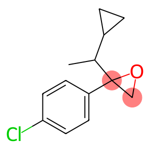 2-(4-chlorophenyl)-3-cyclopropyl-1,2-butylene oxide