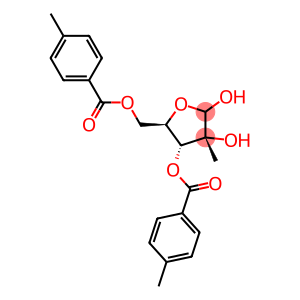 2-C-Methyl-3,5-bis-O-(4-methylbenzoyl)-D-ribofuranose