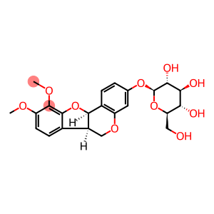 (6AR,11AR)-9,10-二甲氧基紫檀烷-3-O-Β-D-葡萄糖苷