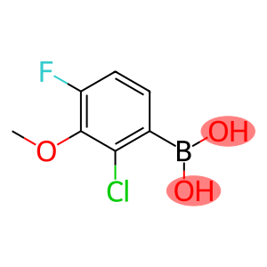 (2-Chloro-4-fluoro-3-methoxyphenyl)boronic acid 2-氯-4-氟-3-甲氧基苯基硼酸