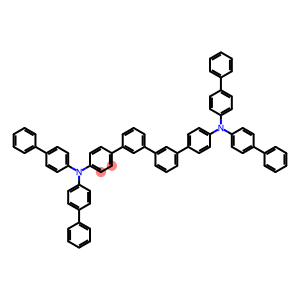 [1,1':3',1'':3'',1'''-Quaterphenyl]-4,4'''-diamine, N4,N4,N4''',N4'''-tetrakis([1,1'-biphenyl]-4-yl)-