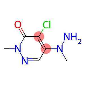 4-Chloro-2-methyl-5-(1-methylhydrazino)-3(2H)-pyridazinone