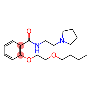 Benzamide, 2-(2-butoxyethoxy)-N-[2-(1-pyrrolidinyl)ethyl]-