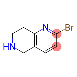 2-broMo-5,6,7,8-tetrahydro-1,6-naphthyridine hydrochloride