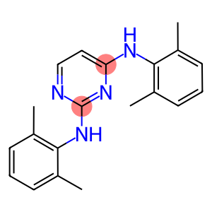 N-[2-(2,6-dimethylanilino)-4-pyrimidinyl]-N-(2,6-dimethylphenyl)amine