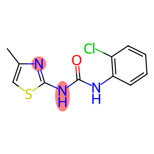 N-(2-chlorophenyl)-N'-(4-methyl-1,3-thiazol-2-yl)urea