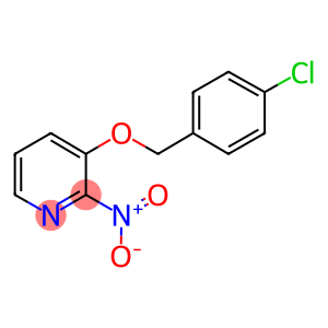 3-[(4-chlorobenzyl)oxy]-2-nitropyridine