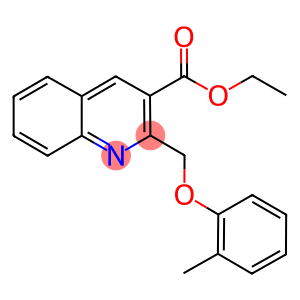 ethyl 2-[(2-methylphenoxy)methyl]-3-quinolinecarboxylate