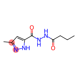 N'-butyryl-3-methyl-1H-pyrazole-5-carbohydrazide