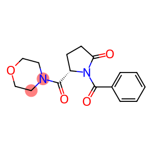 (S)-4-[(benzoyl-5-oxopyrrolidin-2-yl)carbonyl]morpholine