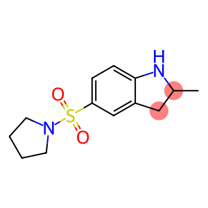 2-Methyl-5-(pyrrolidin-1-ylsulfonyl)indoline