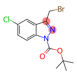 3-溴甲基-5-氯-N-Boc-吲唑