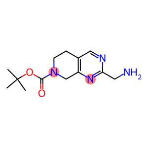 PYRIDO[3,4-D]PYRIMIDINE-7(6H)-CARBOXYLIC ACID, 2-(AMINOMETHYL)-5,8-DIHYDRO-, 1,1-DIMETHYLETHYL ESTER